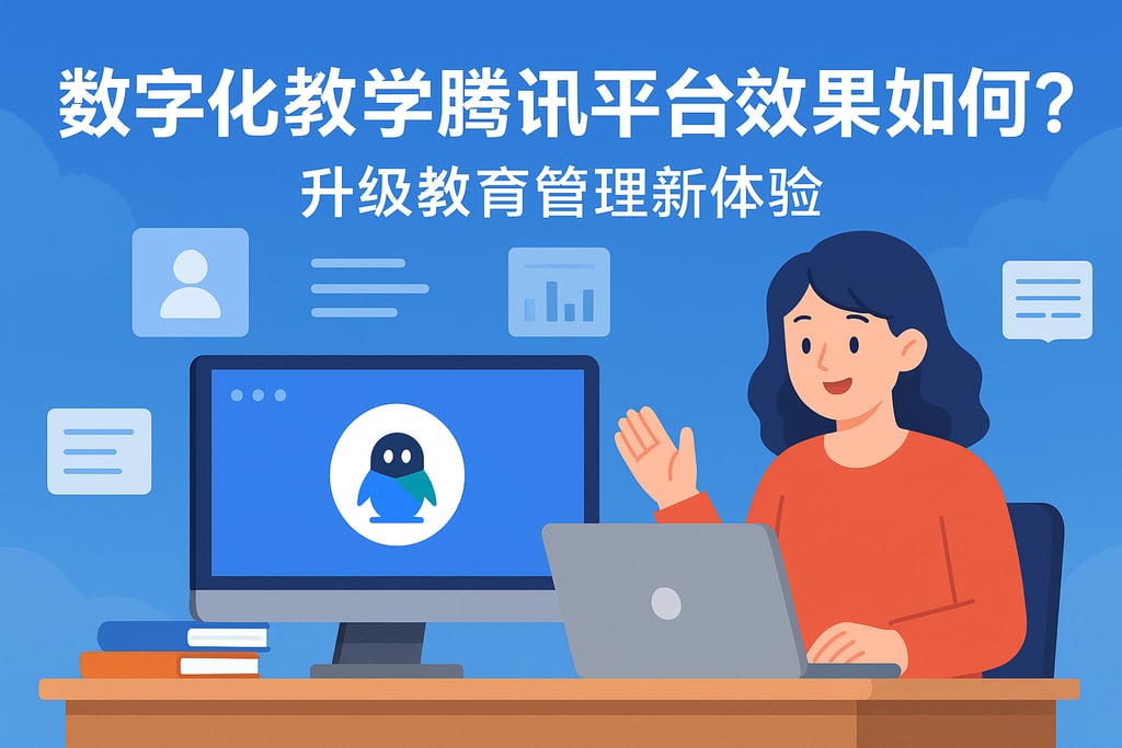 数字化教学腾讯平台效果如何？升级教育管理新体验