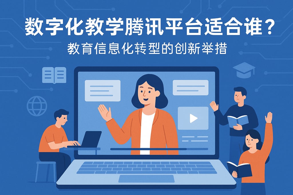 数字化教学腾讯平台适合谁？教育信息化转型的创新举措
