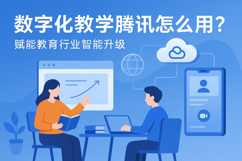 数字化教学腾讯怎么用？赋能教育行业智能升级