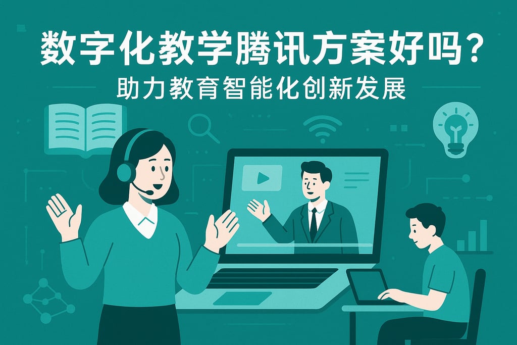 数字化教学腾讯方案好吗？助力教育智能化创新发展