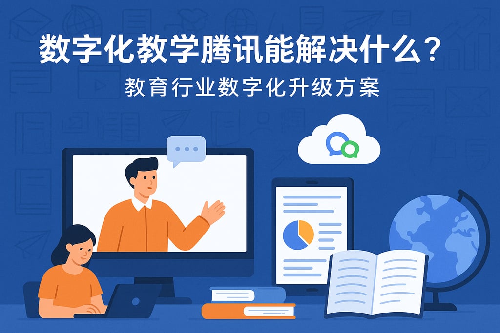 数字化教学腾讯能解决什么？教育行业数字化升级方案