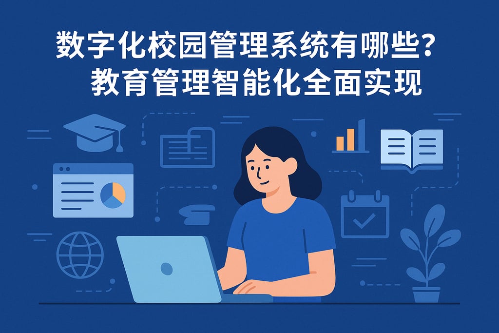 数字化校园管理系统有哪些？教育管理智能化全面实现