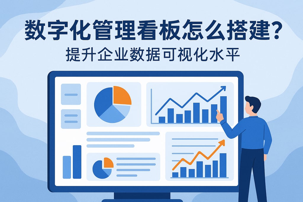 数字化管理看板怎么搭建？提升企业数据可视化水平