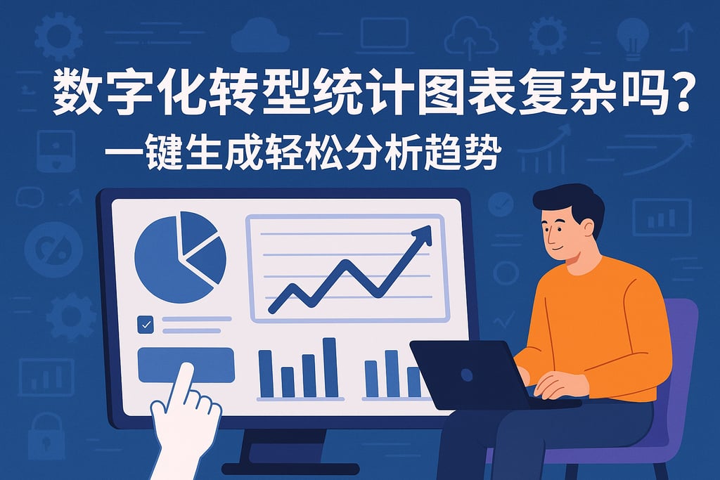 数字化转型统计图表复杂吗？一键生成轻松分析趋势