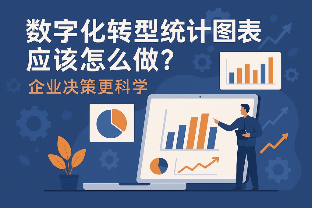 数字化转型统计图表应该怎么做？企业决策更科学