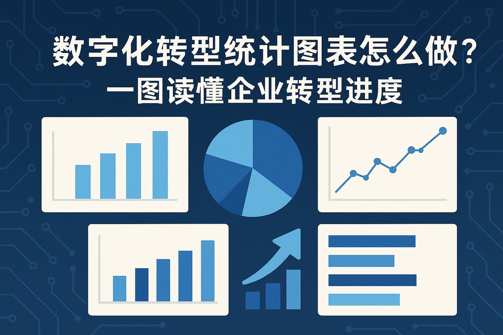 数字化转型统计图表怎么做？一图读懂企业转型进度