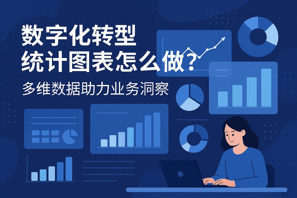 数字化转型统计图表怎么做？多维数据助力业务洞察