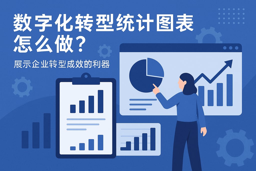 数字化转型统计图表怎么做？展示企业转型成效的利器