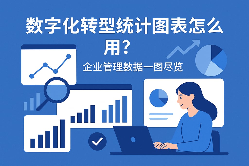 数字化转型统计图表怎么用？企业管理数据一图尽览