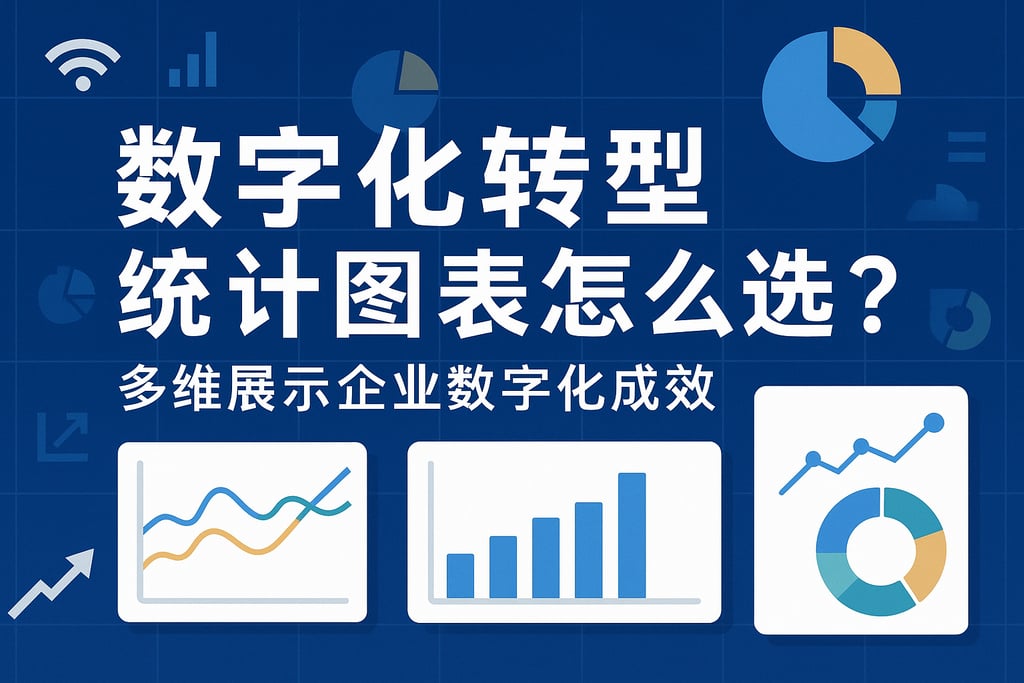 数字化转型统计图表怎么选？多维展示企业数字化成效