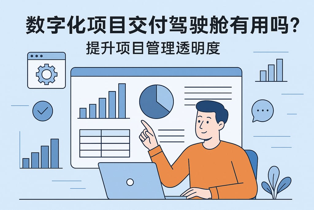 数字化项目交付驾驶舱有用吗？提升项目管理透明度