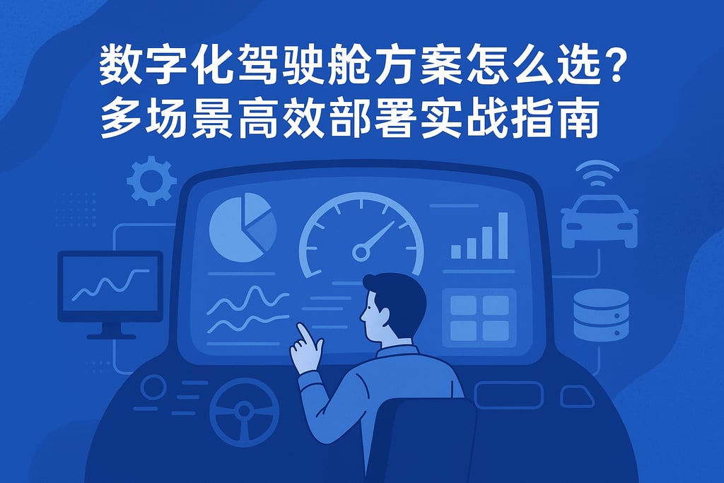 数字化驾驶舱方案怎么选？多场景高效部署实战指南