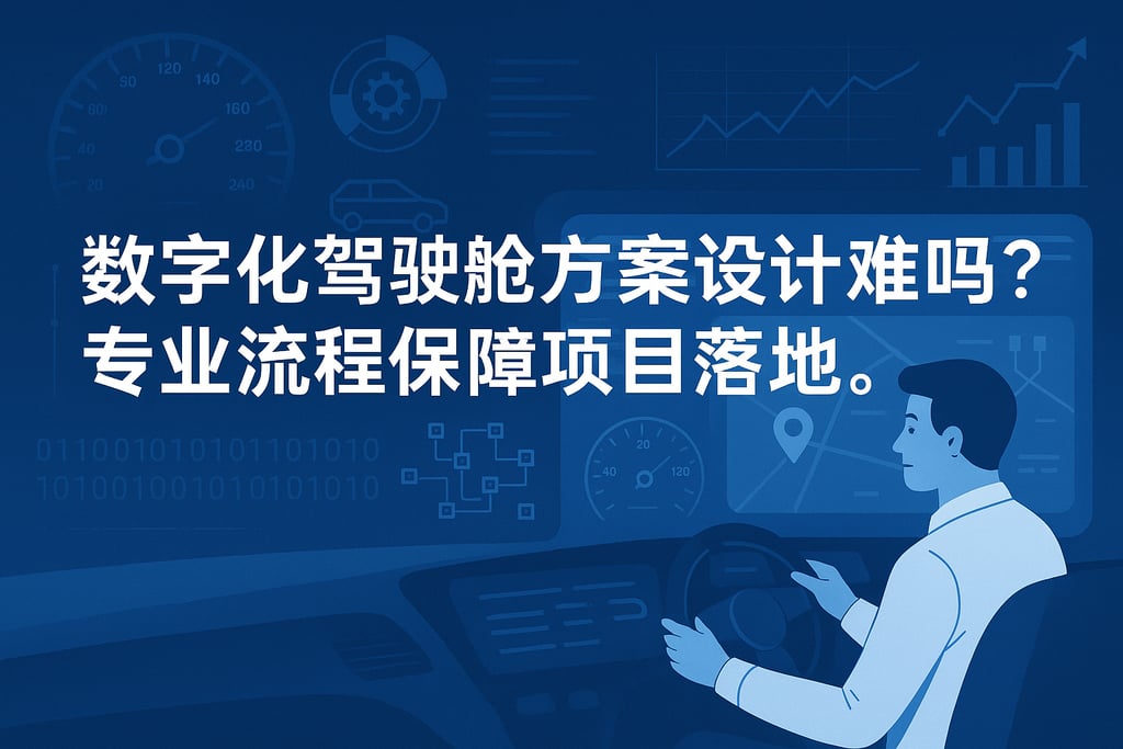 数字化驾驶舱方案设计难吗？专业流程保障项目落地。