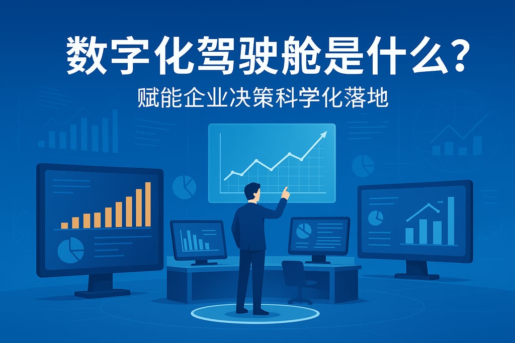 数字化驾驶舱是什么？赋能企业决策科学化落地