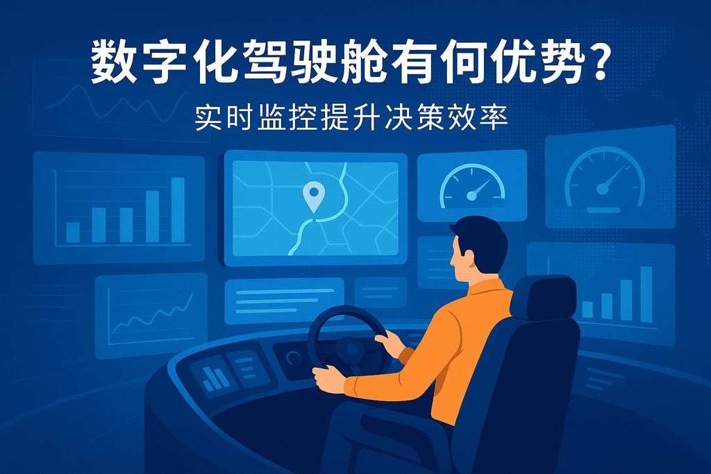 数字化驾驶舱有何优势？实时监控提升决策效率