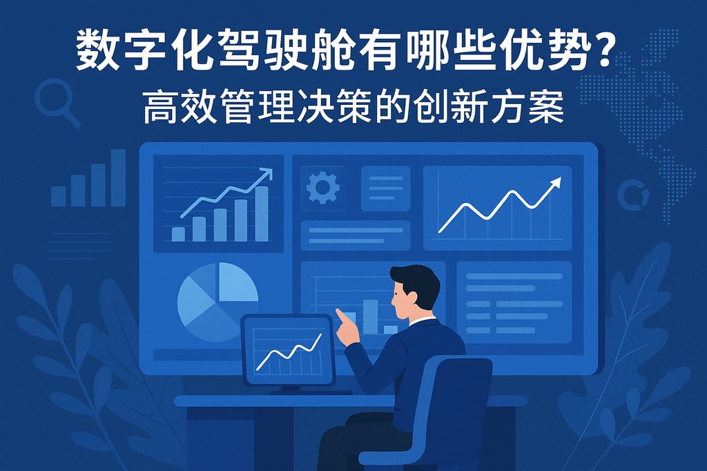 数字化驾驶舱有哪些优势？高效管理决策的创新方案