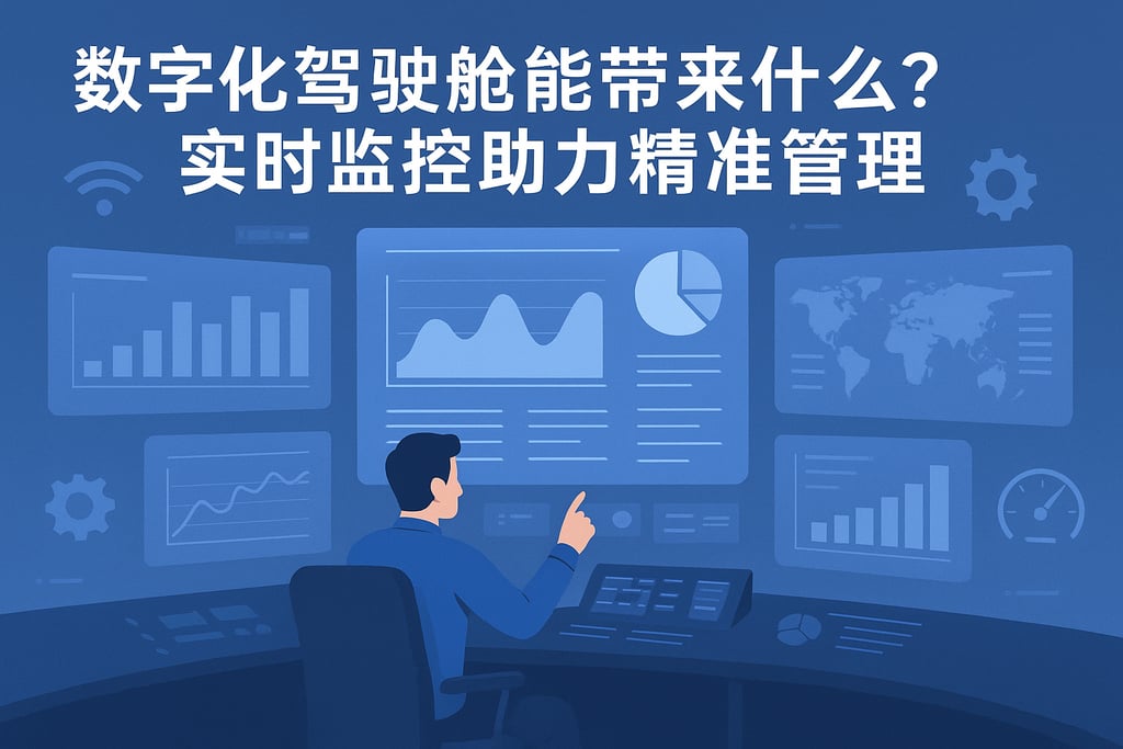 数字化驾驶舱能带来什么？实时监控助力精准管理