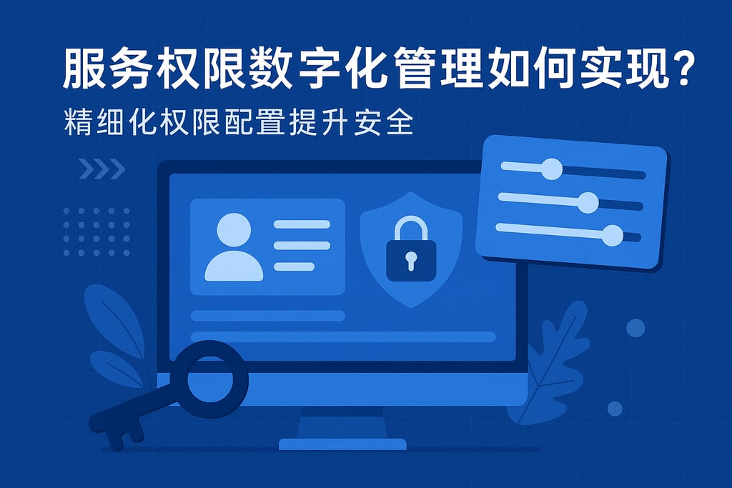 服务权限数字化管理如何实现？精细化权限配置提升安全
