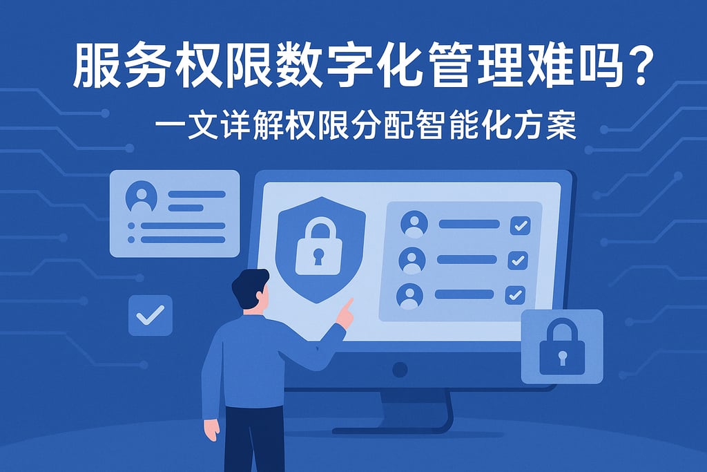 服务权限数字化管理难吗？一文详解权限分配智能化方案