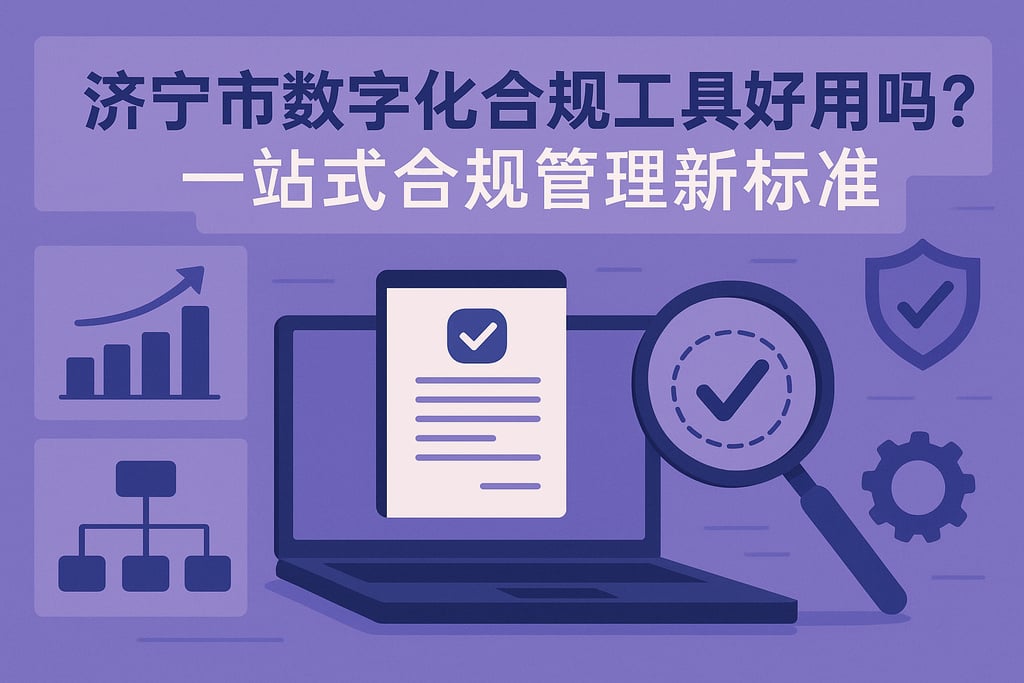 济宁市数字化合规工具好用吗？一站式合规管理新标准