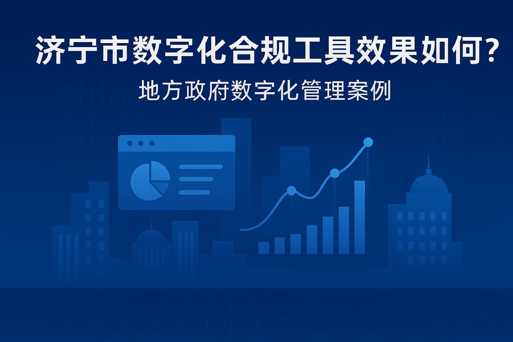 济宁市数字化合规工具效果如何？地方政府数字化管理案例