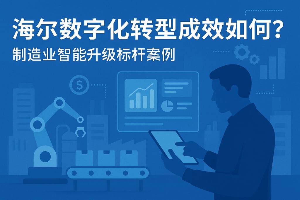 海尔数字化转型成效如何？制造业智能升级标杆案例
