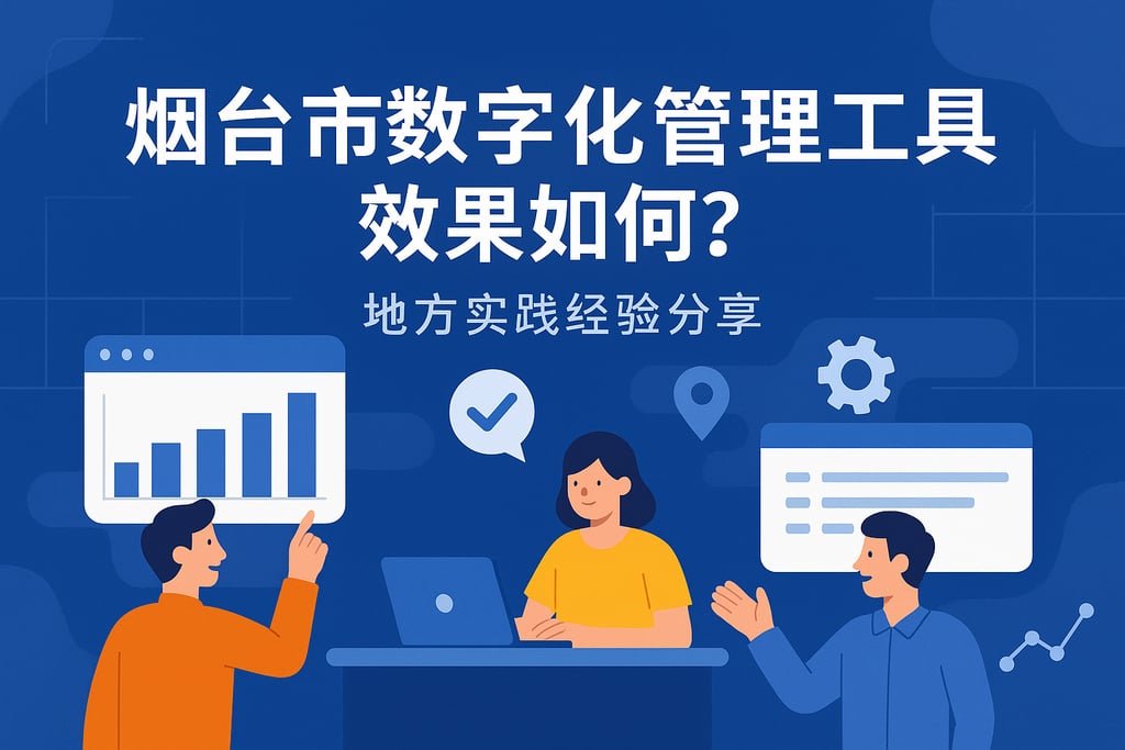 烟台市数字化管理工具效果如何？地方实践经验分享