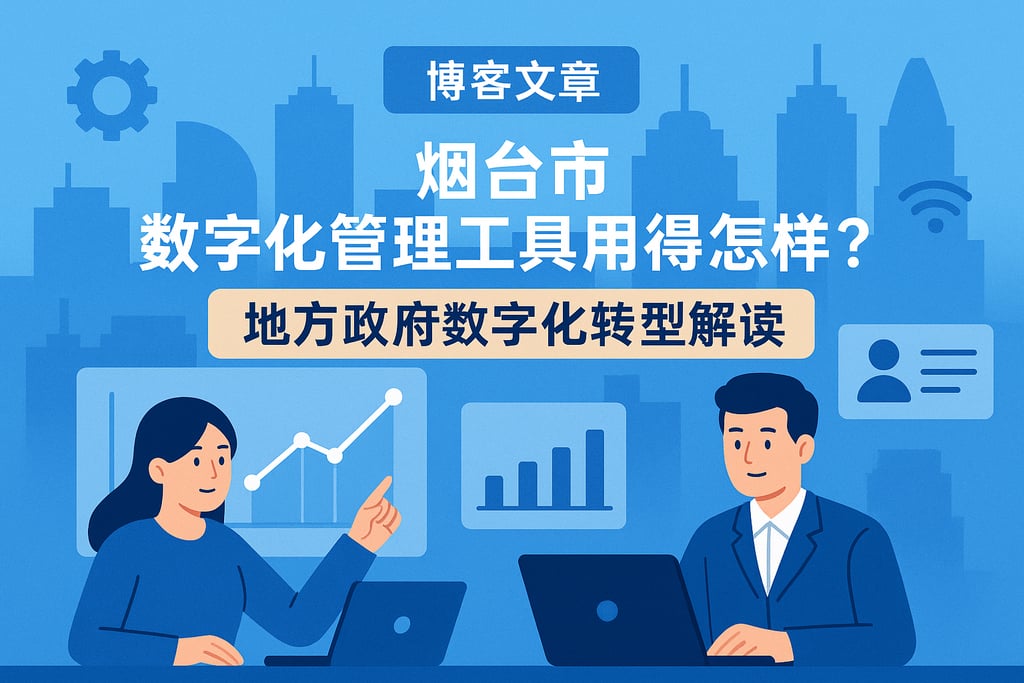 烟台市数字化管理工具用得怎样？地方政府数字化转型解读