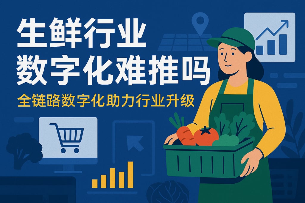 生鲜行业数字化难推吗？全链路数字化助力行业升级