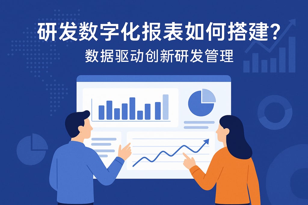 研发数字化报表如何搭建？数据驱动创新研发管理