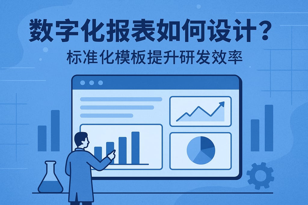 研发数字化报表如何设计？标准化模板提升研发效率
