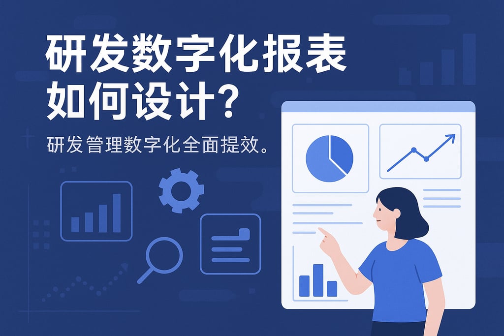 研发数字化报表如何设计？研发管理数字化全面提效。