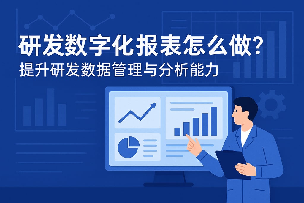 研发数字化报表怎么做？提升研发数据管理与分析能力