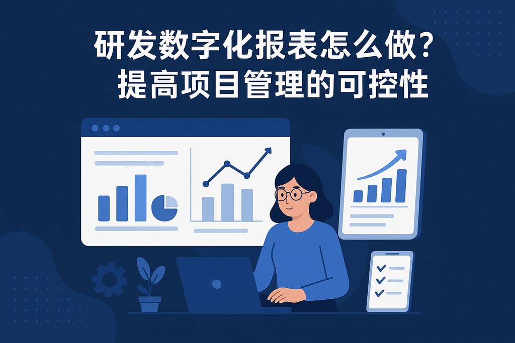 研发数字化报表怎么做？提高项目管理的可控性