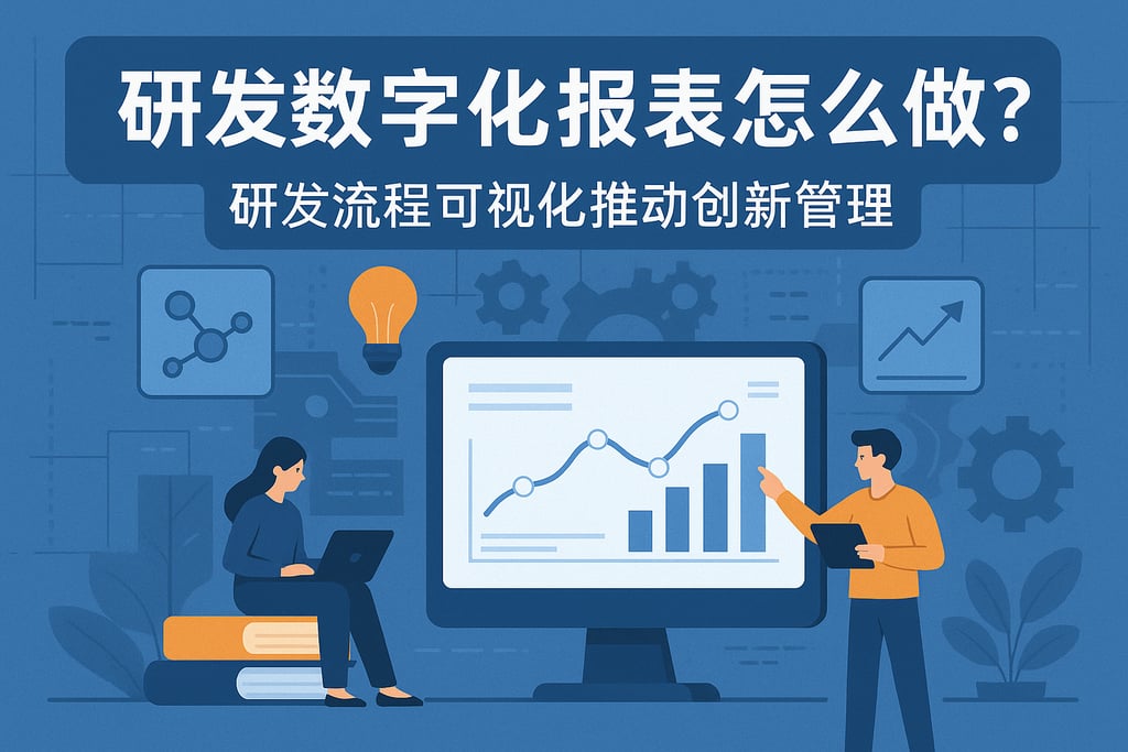 研发数字化报表怎么做？研发流程可视化推动创新管理