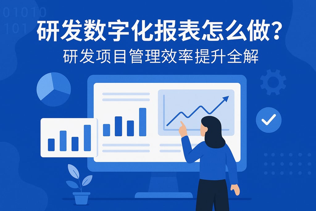 研发数字化报表怎么做？研发项目管理效率提升全解