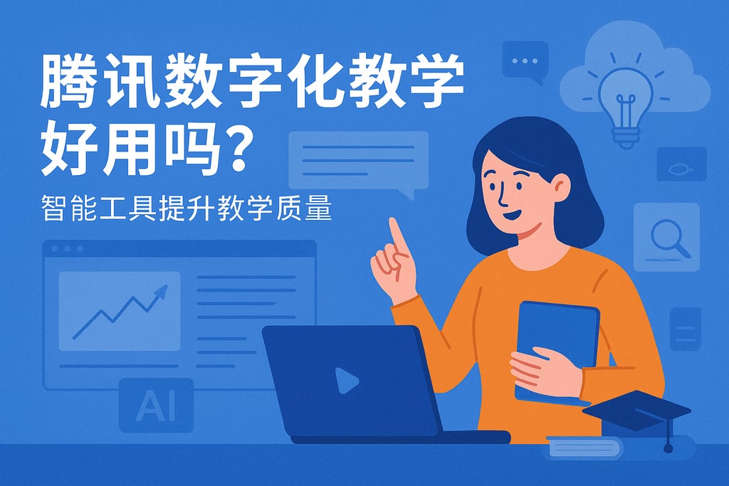 腾讯数字化教学好用吗？智能工具提升教学质量