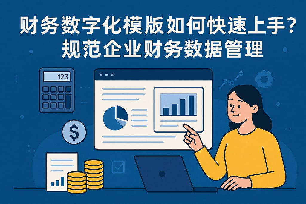 财务数字化模板如何快速上手？规范企业财务数据管理