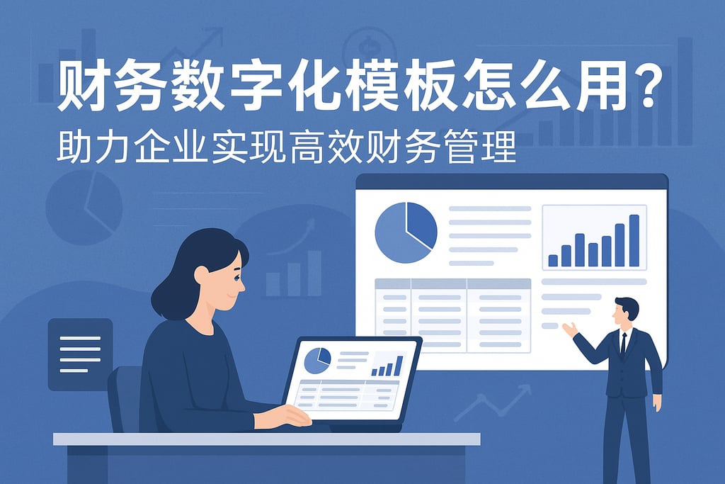 财务数字化模板怎么用？助力企业实现高效财务管理