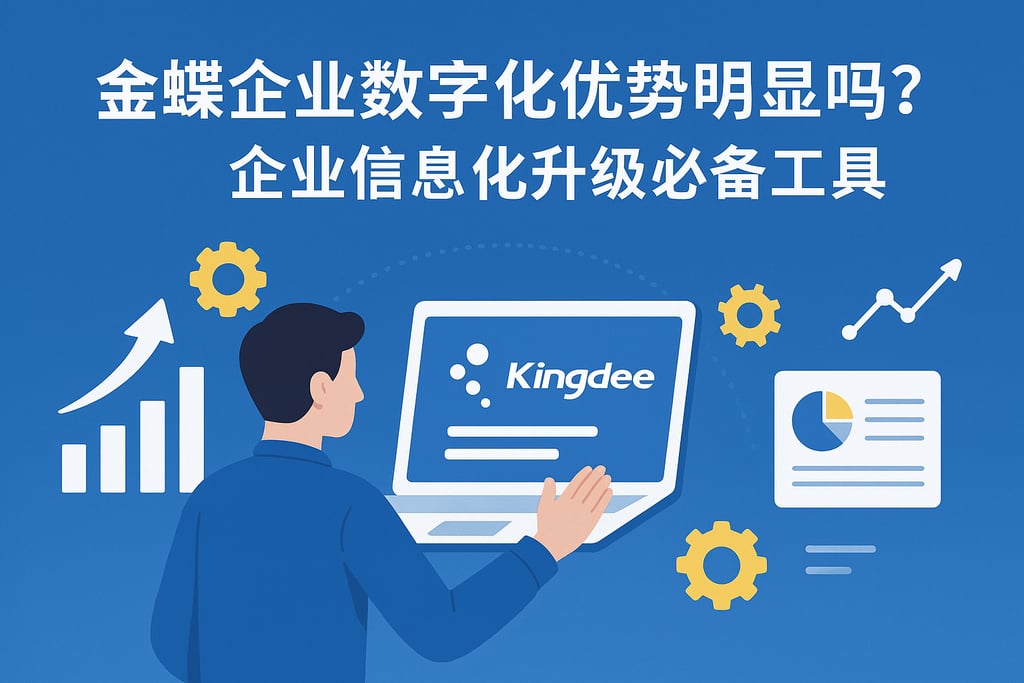 金蝶企业数字化优势明显吗？企业信息化升级必备工具