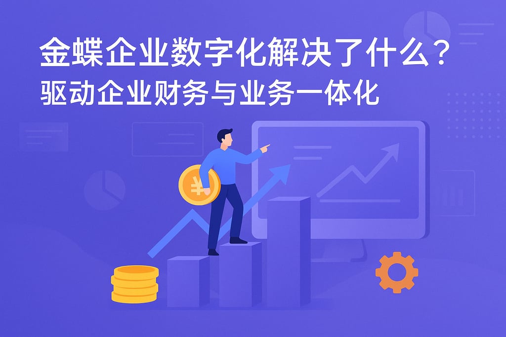 金蝶企业数字化解决了什么？驱动企业财务与业务一体化