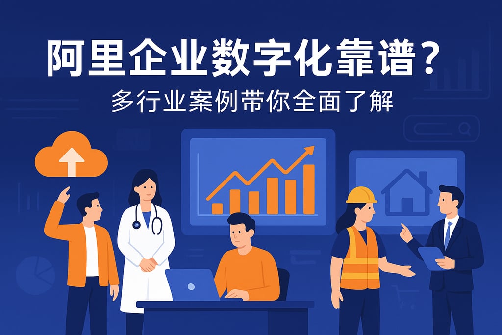 阿里企业数字化靠谱吗？多行业案例带你全面了解