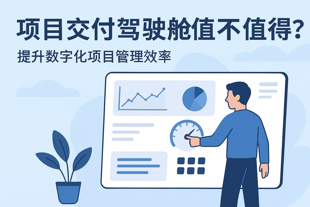 项目交付驾驶舱值不值得？提升数字化项目管理效率