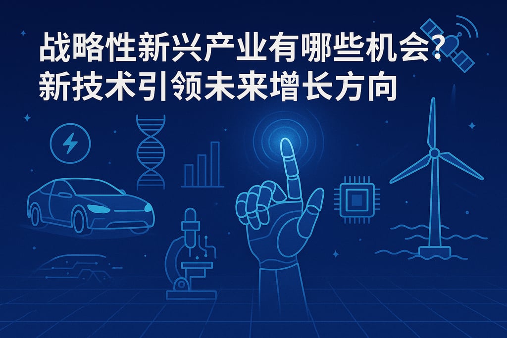 战略性新兴产业有哪些机会？新技术引领未来增长方向 - FineBI数据分析知识库
