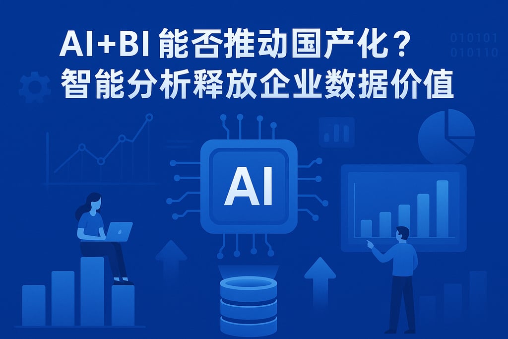 AI+BI能否推动国产化？智能分析释放企业数据价值