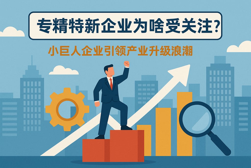 专精特新企业为啥受关注？小巨人企业引领产业升级浪潮