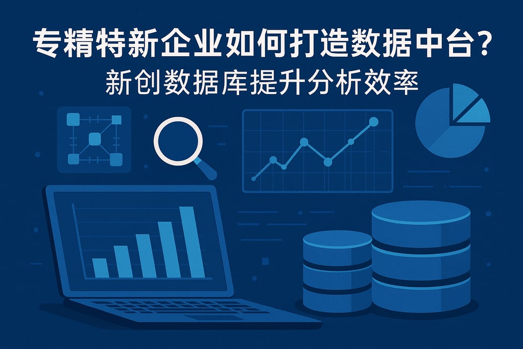 专精特新企业如何打造数据中台？新创数据库提升分析效率