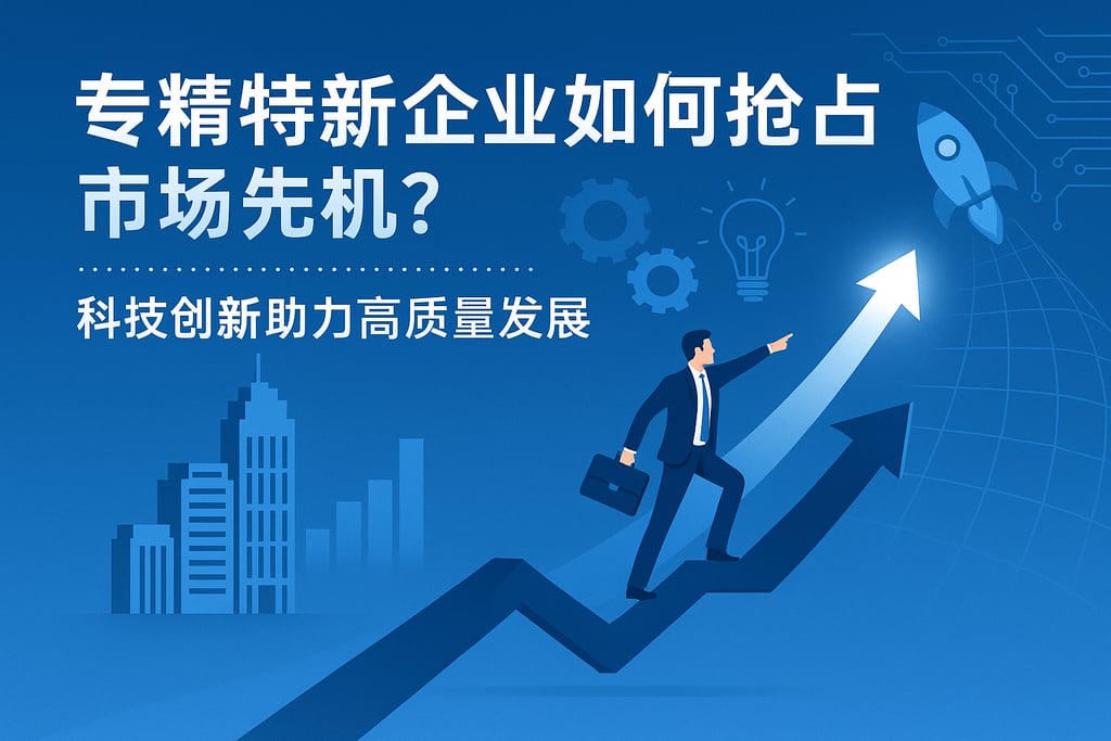 专精特新企业如何抢占市场先机？科技创新助力高质量发展