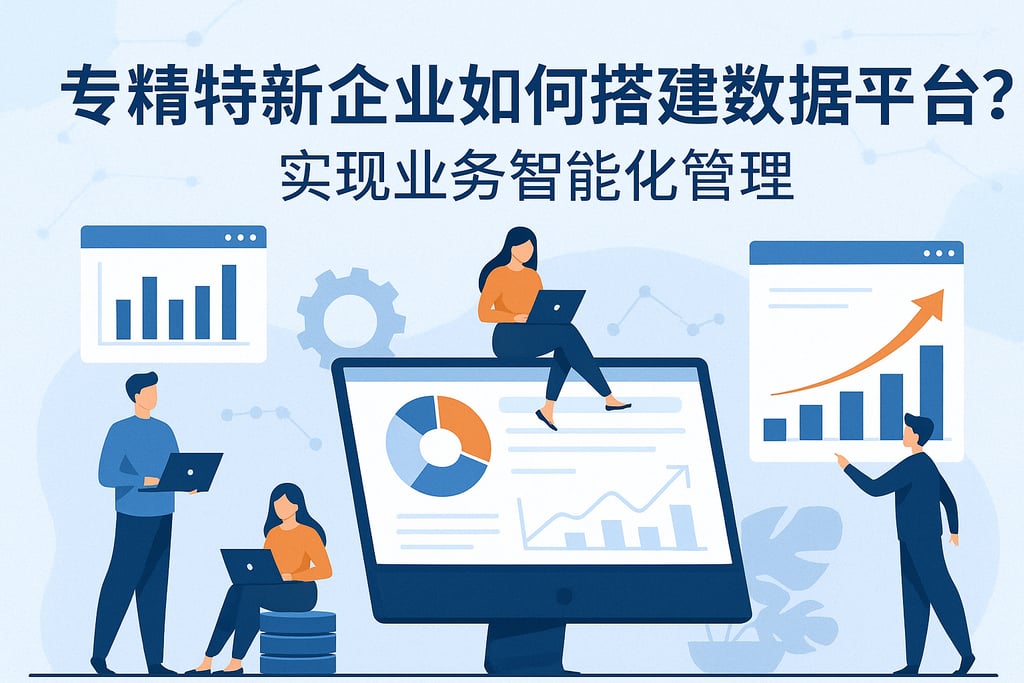 专精特新企业如何搭建数据平台？实现业务智能化管理