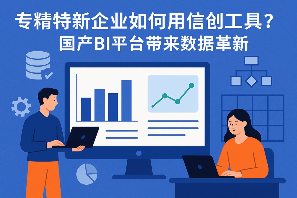 专精特新企业如何用信创工具？国产BI平台带来数据革新